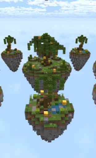 Lucky Blocks Islands Mod for MCPE +6 skins 3