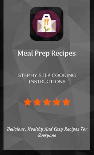 Meal Prep: Healthy Recipes cooking free app 1