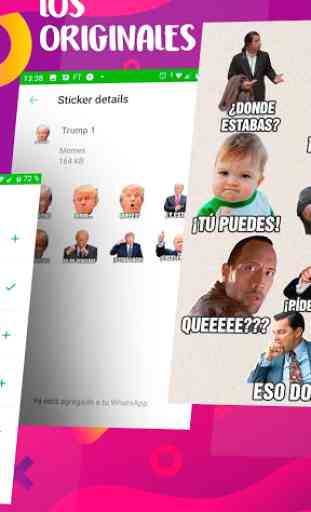 Memes con Frases Stickers en español para WhatsApp 2