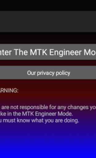 MTK Engineer Mode 2