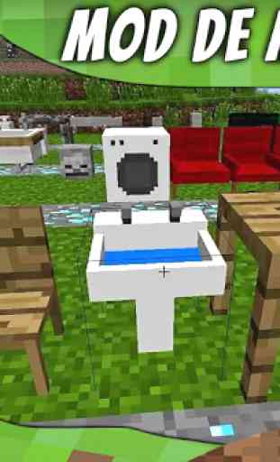 Muebles mod. Mods de muebles para Minecraft PE 1
