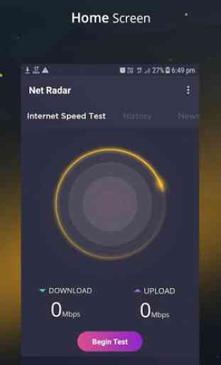 Net Radar - Internet Speed Booster Perfomance Test 2