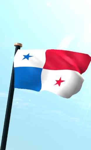 Panamá Bandera 3D Gratis 1