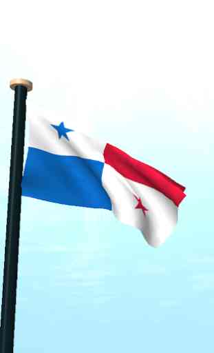 Panamá Bandera 3D Gratis 2