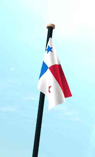 Panamá Bandera 3D Gratis 3