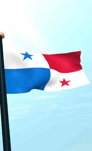 Panamá Bandera 3D Gratis 4