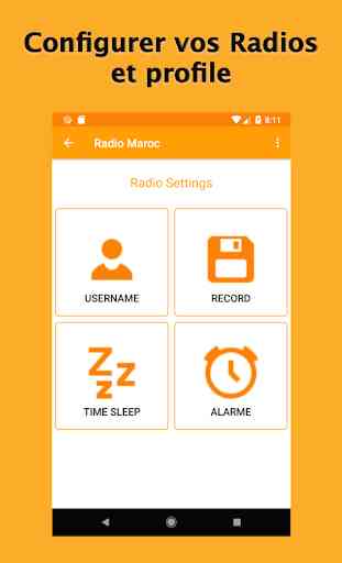 Radio Maroc : Chat, Record, Alarm & Time Sleep 4
