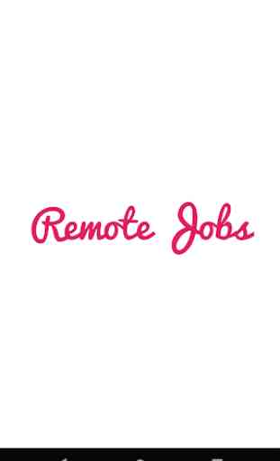Remote Jobs - Find remote jobs 1