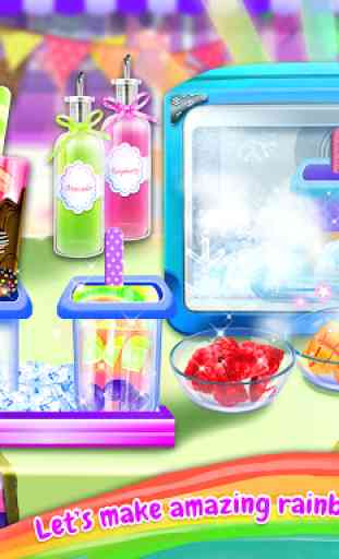 Summer Rainbow Frozen Foods！ 2
