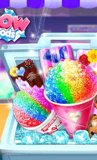 Summer Rainbow Frozen Foods！ 4