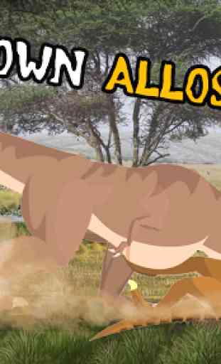 T-Rex Fights Allosaurus 2