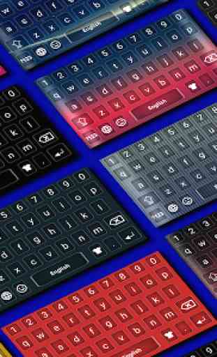 Teclado de color Khmer: teclado de idioma Khmer 4