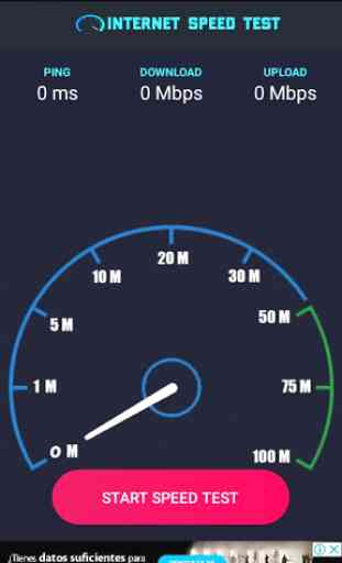 Test de velocidad de Internet - Speed Test 1