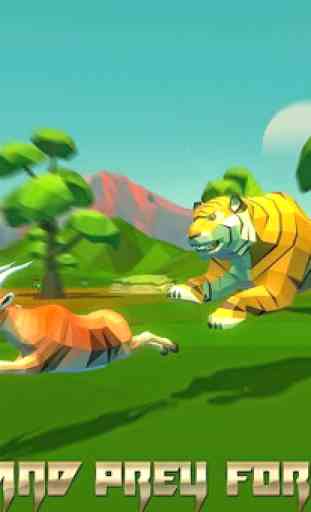 Tigre simulador fantasía selva 3