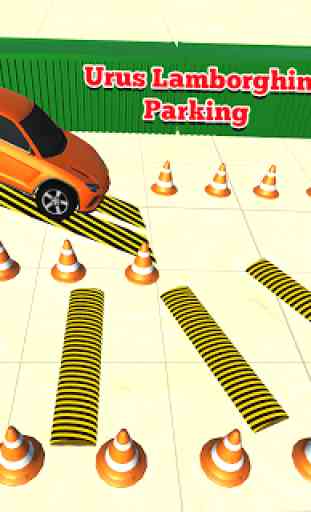 Urus Parking lamborghini: aparcamiento 1