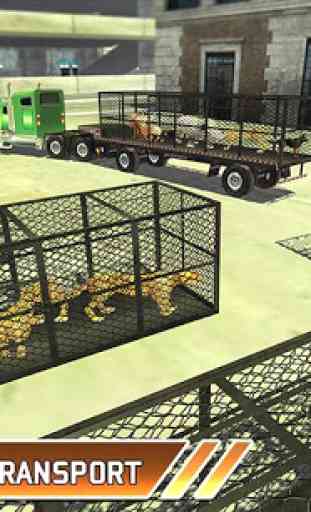Zoo Animal Transporte Camión 3D Avión Transport 3