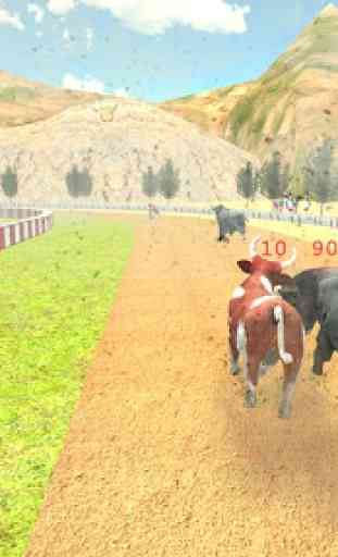 Angry Bull Attack – Cowboy Racing 2
