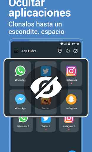 App Hider - Ocultar aplicaciones paralelas 1