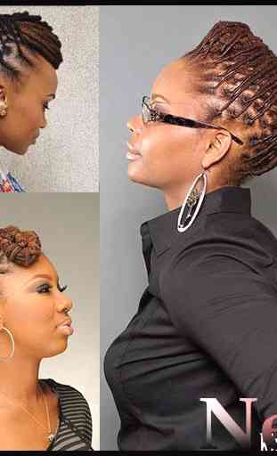 Black Woman Dreadlocks Hairstyle 3