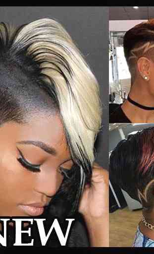 Black Woman Hairstyle Faded 3