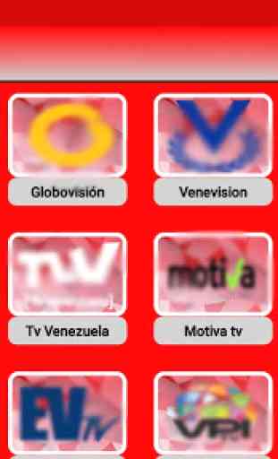 Canales Tv Venezuela 1
