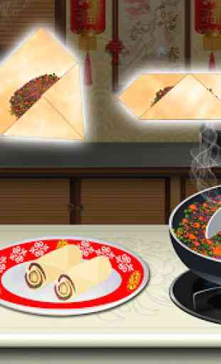 Cocina de comida china: juego hacer fideos caseros 4