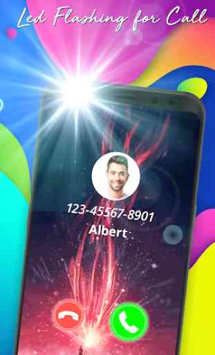Color Call - Color Phone Flash & Call Screen Theme 3