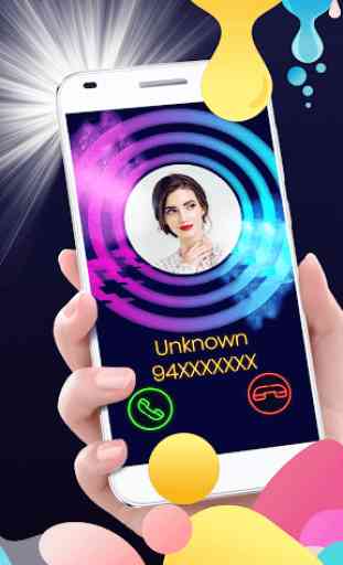 Color Caller Screen, Phone Call, Color Themes 4