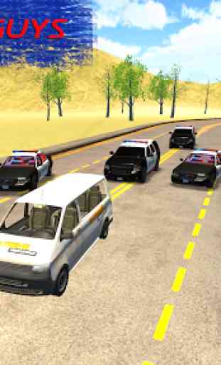 Conducción de automóviles de policía 4
