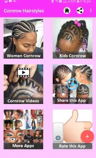 Cornrow Hairstyles (Women and Child) 2020 1