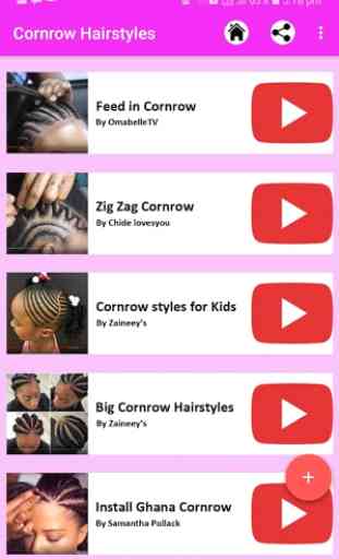 Cornrow Hairstyles (Women and Child) 2020 2