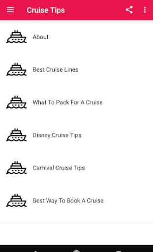 Cruise Tips 2