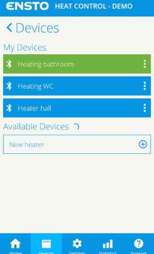Ensto Heat Control App 4