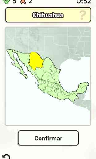 Estados de México - Quiz: Mapas, Capitales, etc. 1