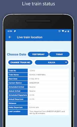 Find your train - Live train PNR Indian Railway 4