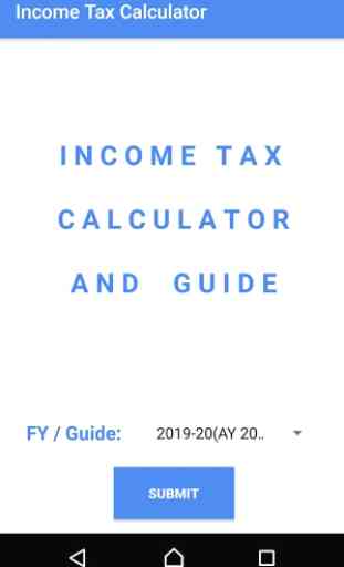 Income Tax Calculator 2019-20 1