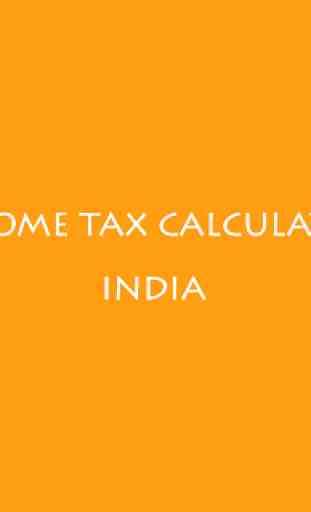 Income Tax Calculator - India 3