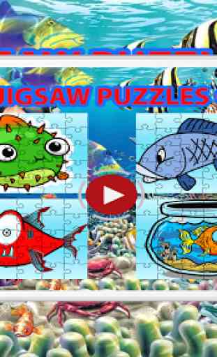 Juego Nemo Fish Jigsaw Puzzle Para Niños 1