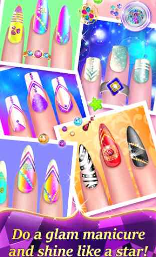 Juegos de manicura: Salon de belleza de uñas 1