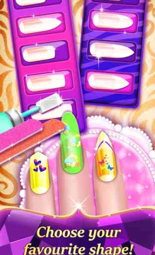 Juegos de manicura: Salon de belleza de uñas 4