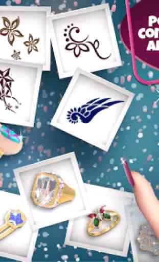 Juegos de manicura y pedicura: Diseños de uñas  3