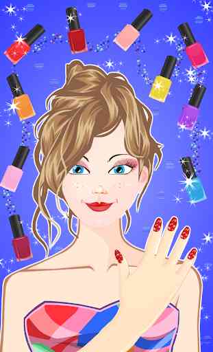 Juegos de maquillaje de belleza y salón de uñas 4