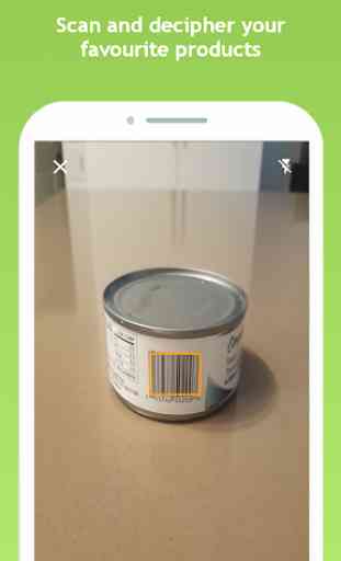 Labeleat - Food product scan 1