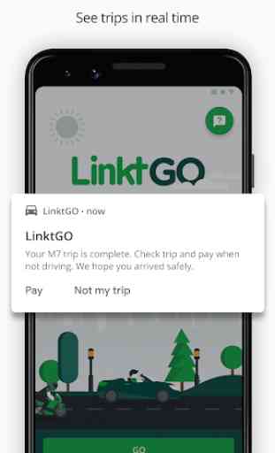 LinktGO. Pay for tolls with just your phone. 3