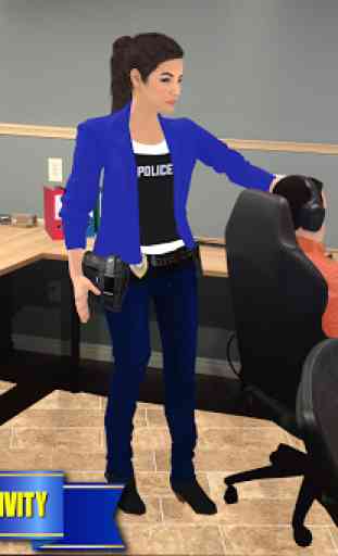 Mamá virtual Policía simulador de familia 2