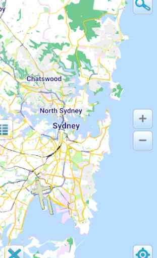 Map of Sydney offline 1