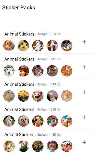 Mejor Stickers de animales WhatsApp WAStickerApps 1