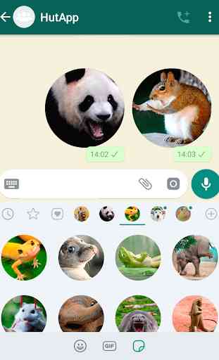 Mejor Stickers de animales WhatsApp WAStickerApps 4