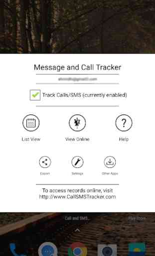 Message and Call Tracker 1