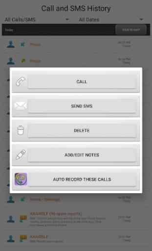 Message and Call Tracker 4